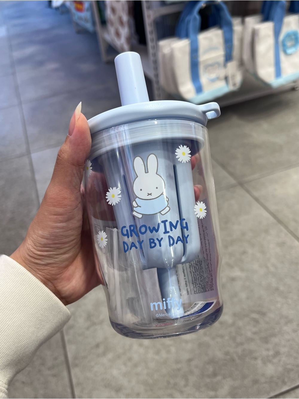 Miffy x Miniso Blue Cup (New)